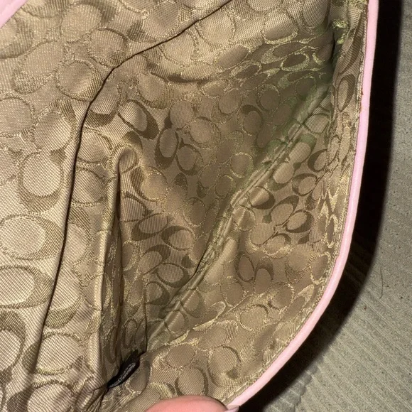 Coach Pink Clutch Wristlet - Picture 3 of 4